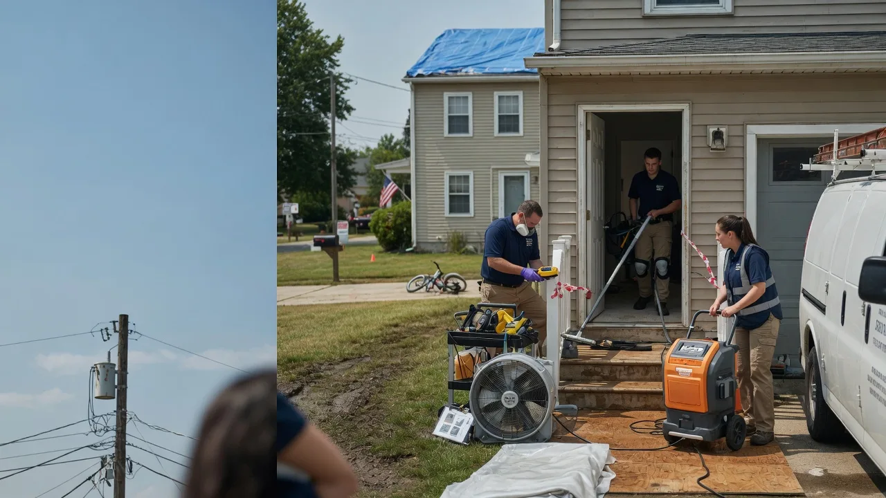 Water Damage Repair in Reese, MI near me